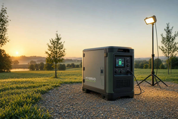 How Hybrid Generators Lower Noise And Emissions