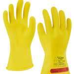 Tilsatec Pulse™ Class 0 Electrical Insulating Glove - Yellow, 11", Straight/Beaded Cuff, Size 7 (24-0012)