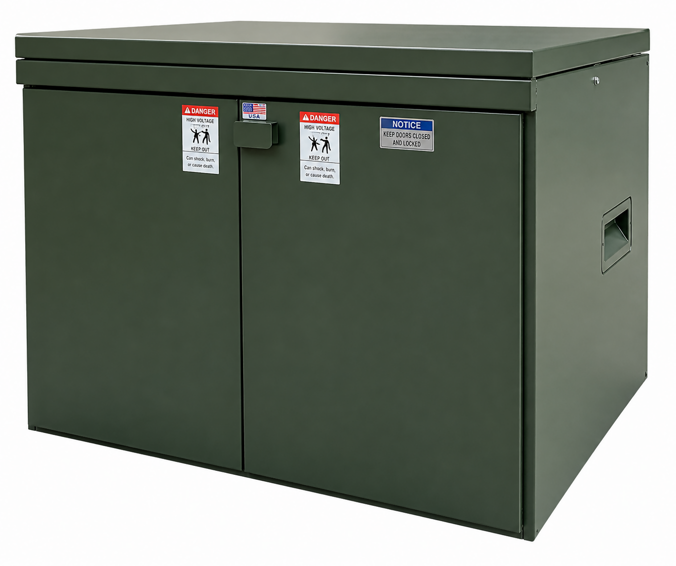 Federal Pacific 600A medium-voltage pad-mount live-front switch, new — Electrical Trader