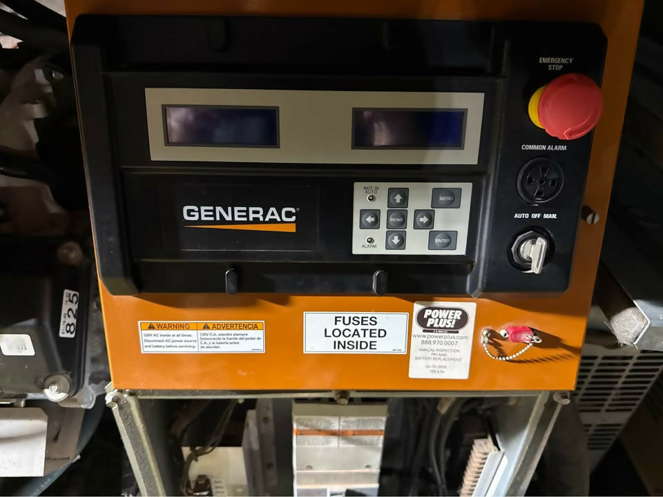 2007 Generac 70 kW Diesel Generator – 3 Phase – 480V – 242 Hours