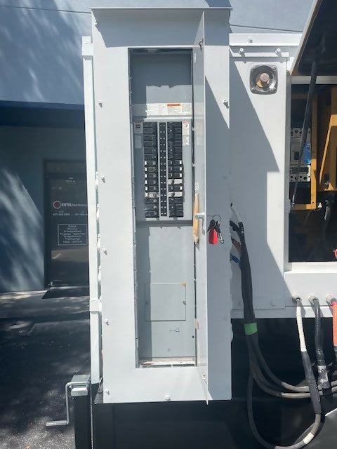 Caterpillar Olympian D100P2 100kW / 125 kVA portable diesel generator, multi-voltage, used (2002) — Electrical Trader