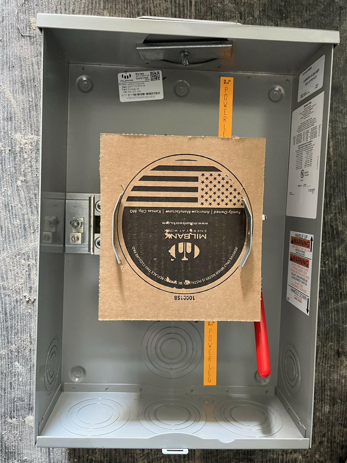 Milbank UAP9701-X-QG-HSP