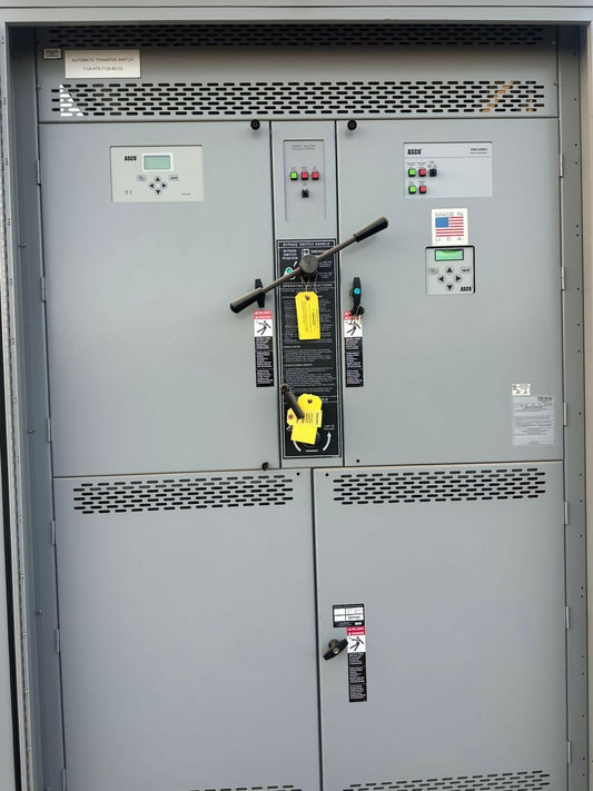 ASCO AUTOMATIC TRANSFER SWITCH 800A 1200A 1600A 4000A 7000 series