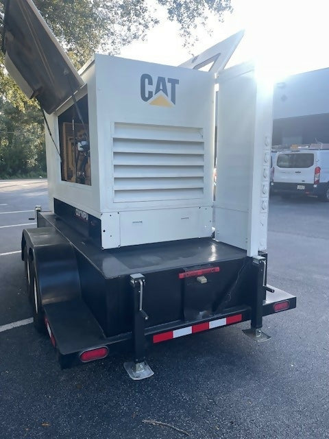 Caterpillar Olympian D100P2 100kW / 125 kVA portable diesel generator, multi-voltage, used (2002) — Electrical Trader