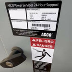 ASCO AUTOMATIC TRANSFER SWITCH 800A 1200A 1600A 4000A 7000 series