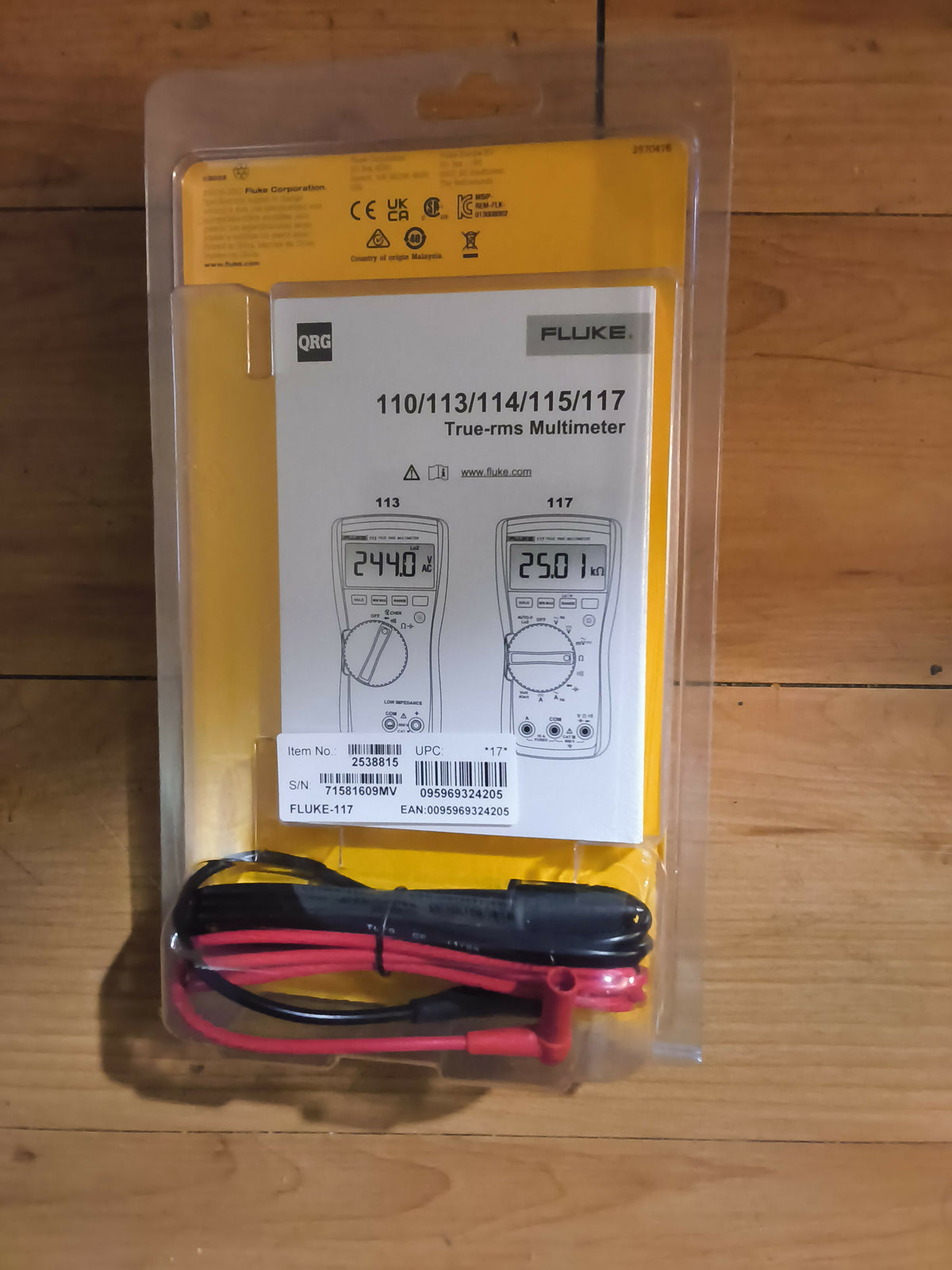 Fluke 117 Multimeter