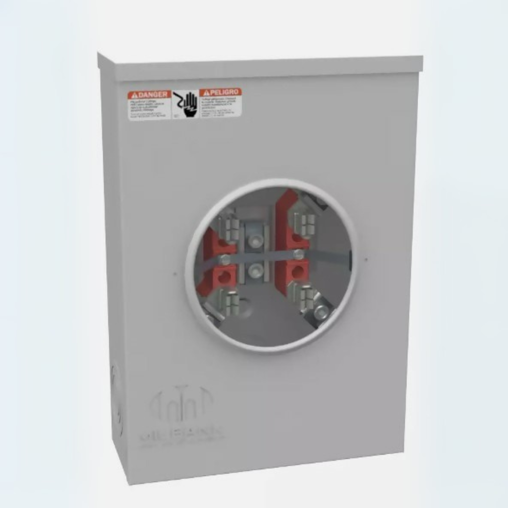 Milbank U8878-O-LR 200 Amp Meter Socket