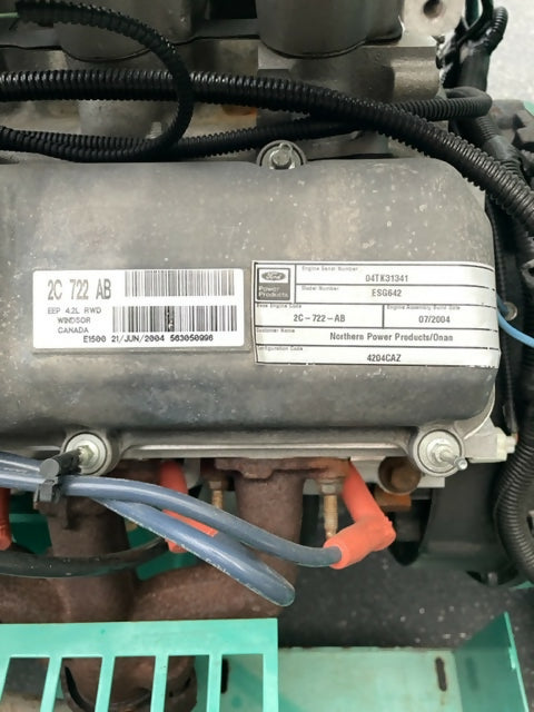 42kW Cummins Onan NG/LP Generator – Open Skid (Low Hours)