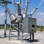 MEPPI 145kV outdoor dead-tank circuit breaker, new — Electrical Trader