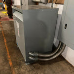 Federal Pacific 150 kVA dry-type distribution transformer, 480V to 208Y/120V, used — Electrical Trader