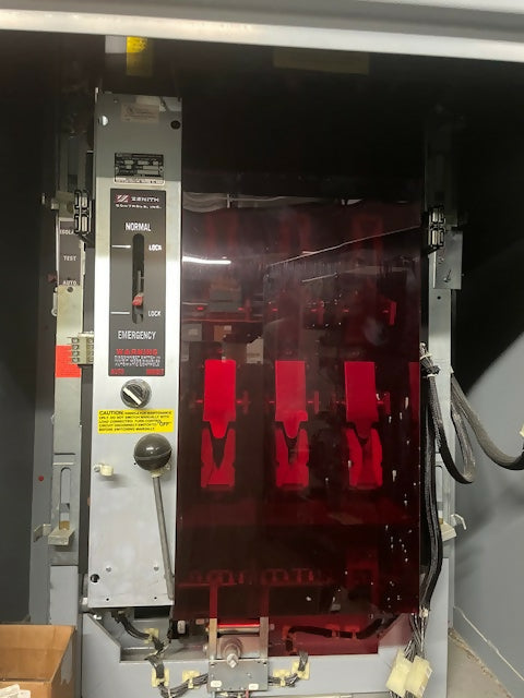 GE Zenith 800A Bypass Isolation Automatic Transfer Switch 480V 3 Phase ATS