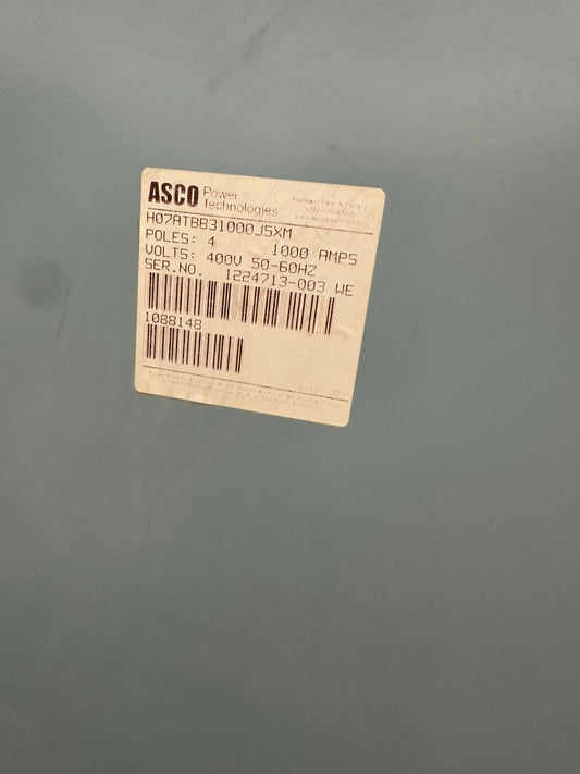 ATS 1000A ASCO 7000series
