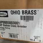 5KV Surge Arrester Hubbell EVP Station Class EVP0005003001, 5.1 KV MCOV Polymer Arrester