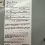 Eaton Pow-R-Line 400A meter-main switchboard, 120/240V single-phase, used — Electrical Trader
