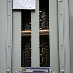 NF430L2Panelboard interior, NF, main lugs, 250A, Al bus, 30 pole spaces, 3 phase, 4 wire, 600Y/347VAC max