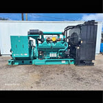 2007 Cummins 2250 kW diesel generator, 12.47 kV with drop-over enclosure, new — Electrical Trader