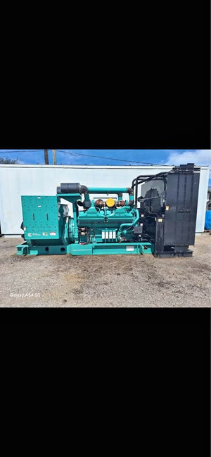 2007 Cummins 2250 kW diesel generator, 12.47 kV with drop-over enclosure, new — Electrical Trader