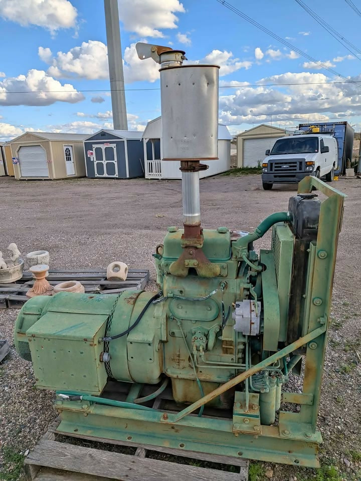 Detroit Diesel 20kW Industrial Generator – 3 Phase – Delco Head – 1200 RPM