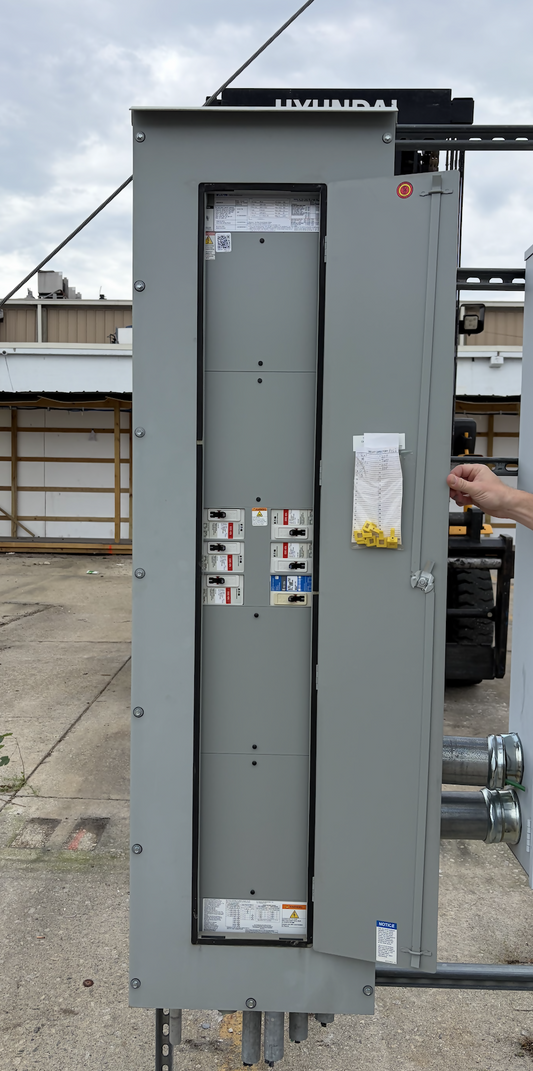Eaton PRL3A distribution panelboard, 600A 208Y/120V NEMA 3R, used (2021) — Electrical Trader