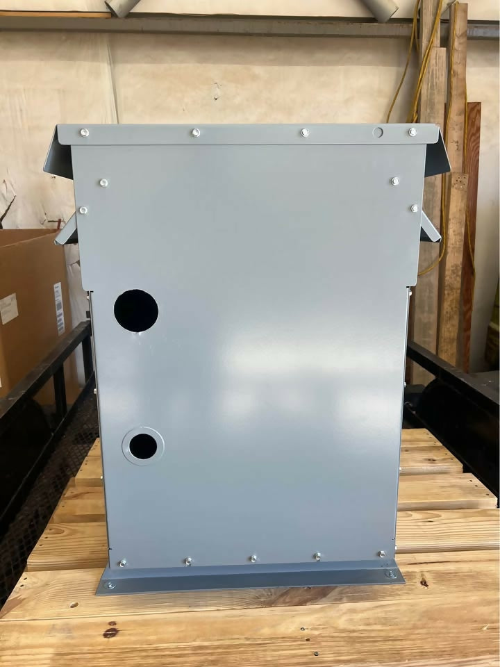 Hammond Power Sentinel G 75 kVA dry-type distribution transformer, 480V to 208Y/120V 3-phase, used — Electrical Trader