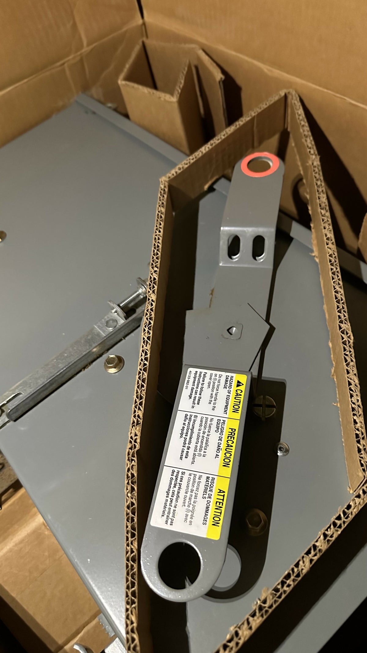 Square D PQ4620 Busway FS Plug-In Unit 200 A , 4-pole, 3-fuse 600VAC
