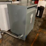 Federal Pacific 150 kVA dry-type distribution transformer, 480V to 208Y/120V, used — Electrical Trader
