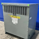 Square D 112.5 kVA Dry Type Distribution Transformer – 480V Primary – 208Y/120V Secondary – 3 Phase