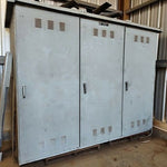 GE 3000A outdoor switchgear lineup, 480V, used — Electrical Trader
