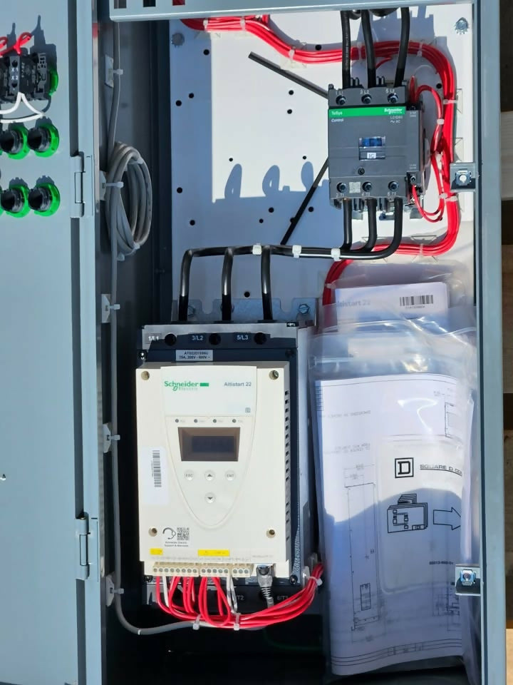 Square D Enclosed 22 Altistart ATS22D75S6U Soft Start Motor Drive Controller Panel – Lot of 7