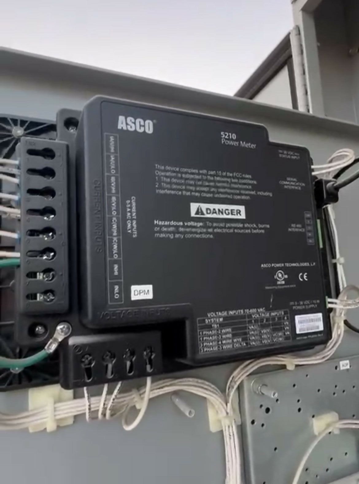 ASCO AUTOMATIC TRANSFER SWITCH 800A 1200A 1600A 4000A 7000 series