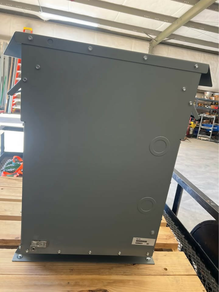 Hammond Power Sentinel G 75 kVA dry-type distribution transformer, 480V to 208Y/120V 3-phase, used — Electrical Trader