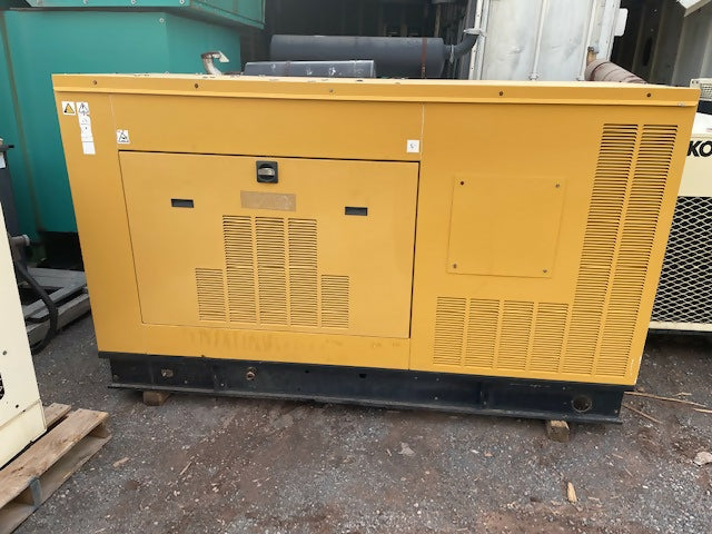 45kW CAT Olympian NG/LP Generator – Enclosed Low Hours