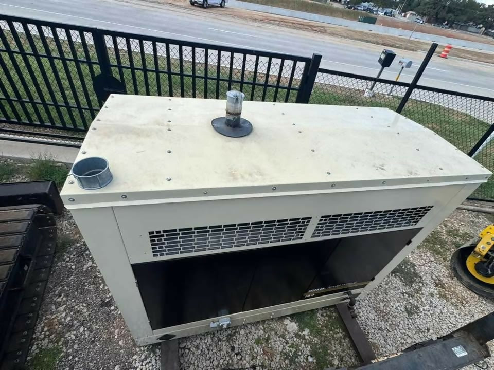 Kohler 100kW natural gas generator set with transfer switch (100RZG), used — Electrical Trader