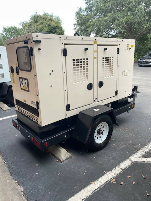 CAT XQ35 Portable Diesel Generator – 27kW Prime (2019, Tier 4 Final)