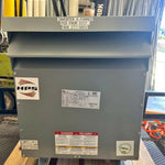 Hammond Power Sentinel G 75 kVA dry-type distribution transformer, 480V to 208Y/120V 3-phase, used — Electrical Trader