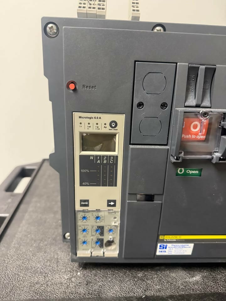 Schneider Electric Square D Masterpact NW30 H1 air circuit breaker, 3000A 480V, new — Electrical Trader