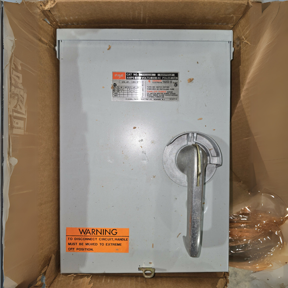 FPE Heavy Duty Safety Switch RH1622R