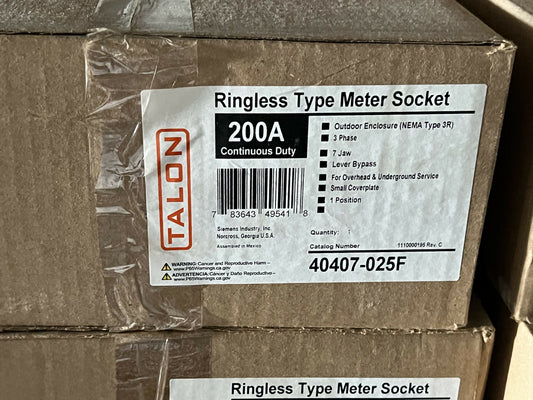 Talon Ringless meter Socket