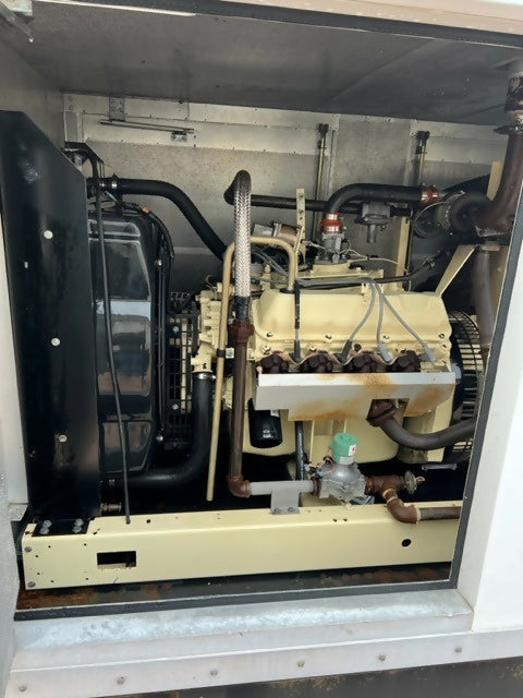 80kW Kohler / Ford NG-LP Generator – Pritchard Brown Enclosure (Low Hours)