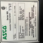 ASCO Series 300 Automatic Transfer Switch 200A 208V 3 Phase