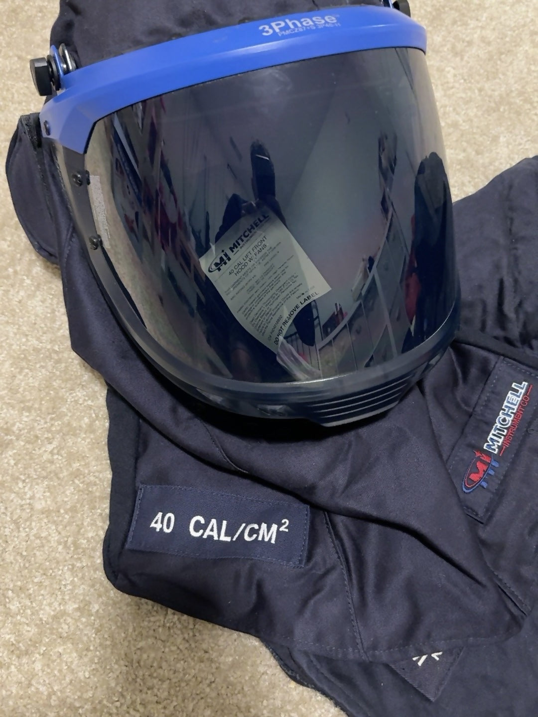 Mitchell Instrument Co. 40 Cal Arc Flash PPE Kit – XL – Level 4