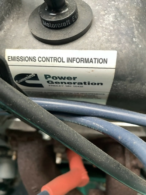 42kW Cummins Onan NG/LP Generator – Open Skid (Low Hours)