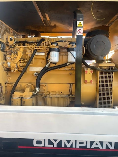 Caterpillar Olympian D100P2 100kW / 125 kVA portable diesel generator, multi-voltage, used (2002) — Electrical Trader