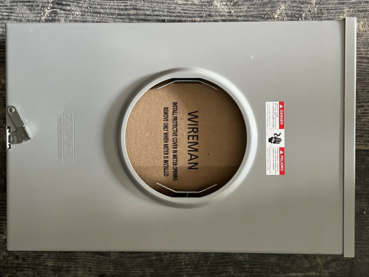 Talon ringless meter socket, 200A outdoor (40407-025F), new (2023) — Electrical Trader