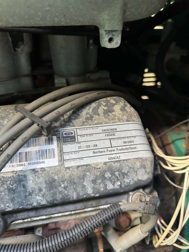 35kW Cummins Power Generation Generator – Ford Engine | NG/LP | Single Phase