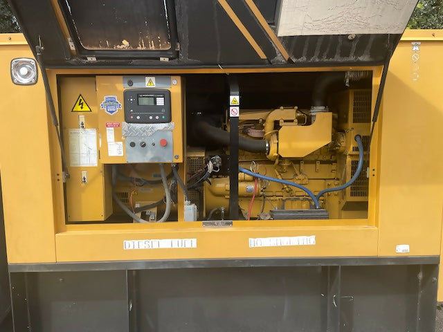 100kW CAT Olympian Diesel Generator – 480V 3 Phase (2002, Low Hours)