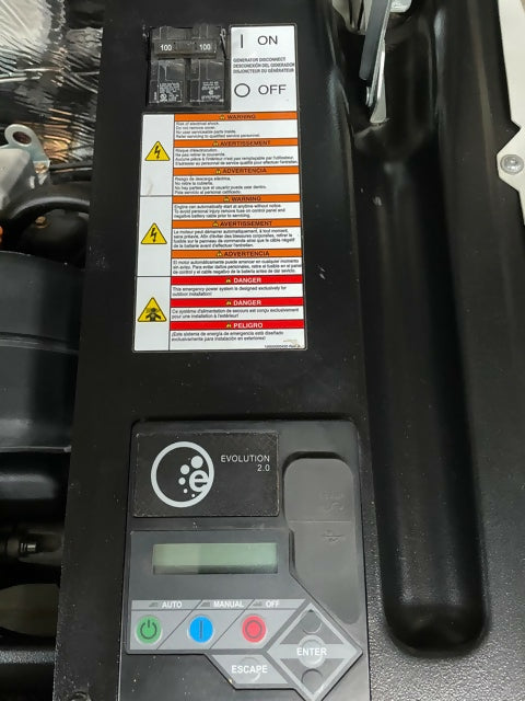22kW Generac Air-Cooled Generator w/ 200A ATS