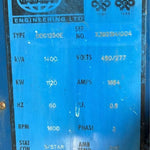 F.G. Wilson 1100 kW Diesel Generator – 12V149 Detroit – 480/277V – Containerized