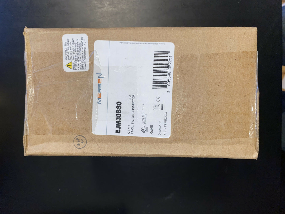 Mersen non-fusible enclosed disconnect switch, new — Electrical Trader