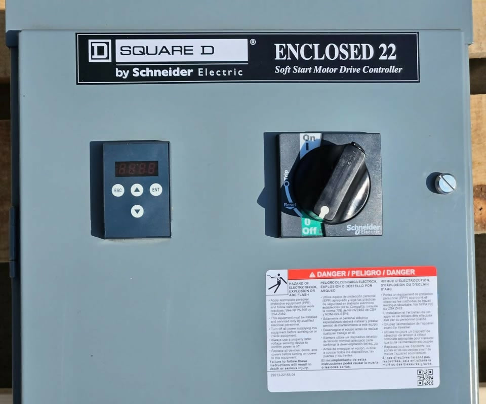 Square D Enclosed 22 Altistart ATS22D75S6U Soft Start Motor Drive Controller Panel – Lot of 7